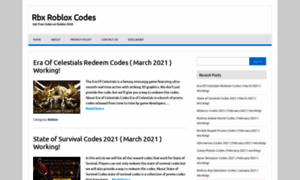 Rbxrobloxcodes.com thumbnail