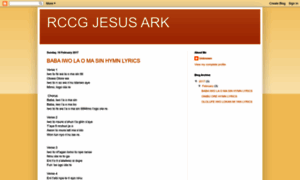 Rccgjesusark.blogspot.com thumbnail