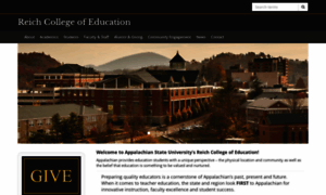 Rcoe.appstate.edu thumbnail