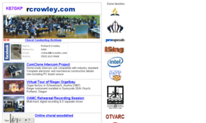 Rcrowley.com thumbnail