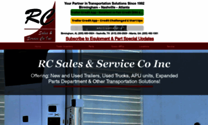 Rctrailersales.com thumbnail