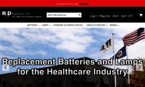 Rdbatteries.net thumbnail