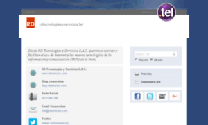Rdtecnologiasyservicios.tel thumbnail