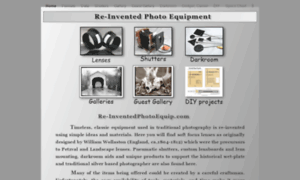 Re-inventedphotoequip.com thumbnail