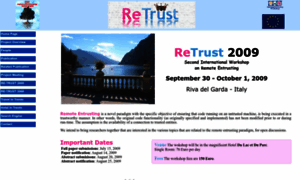 Re-trust.dit.unitn.it thumbnail