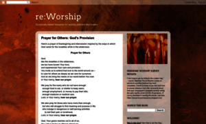 Re-worship.blogspot.com thumbnail