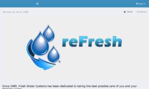 Re.freshwatersystems.com thumbnail