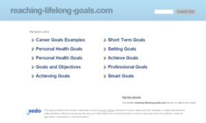 Reaching-lifelong-goals.com thumbnail