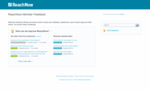 Reachnow.uservoice.com thumbnail