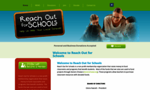 Reachoutforschools.org thumbnail