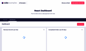 React-dashboard-demo.cube.dev thumbnail