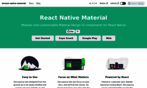React-native-material.com thumbnail