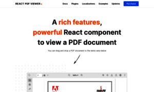 React-pdf-viewer.dev thumbnail