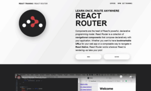React-router-website-uxmsaeusnn.now.sh thumbnail