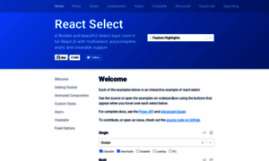 React-select.com thumbnail