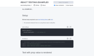 React-testing-examples.com thumbnail