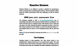 Reactive-streams.org thumbnail