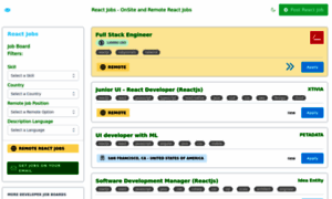 Reactjsjob.com thumbnail