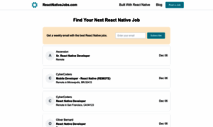 Reactnativejobs.com thumbnail