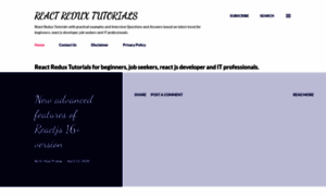 Reactreduxtutorials.com thumbnail