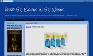 Read52booksin52weeks.com thumbnail
