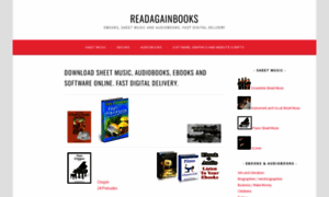 Readagainbooks.com thumbnail