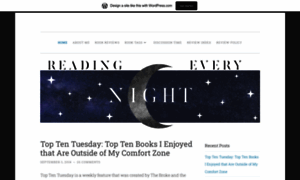 Readingeverynight.wordpress.com thumbnail