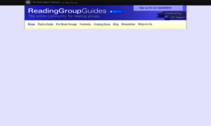 Readinggroupguides.com thumbnail