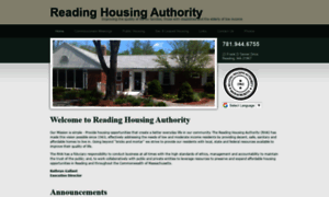 Readinghousing.org thumbnail