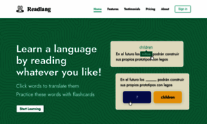 Readlang.com thumbnail