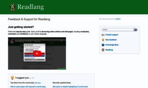 Readlang.uservoice.com thumbnail