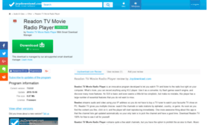 Readon-tv-movie-radio-player.joydownload.com thumbnail