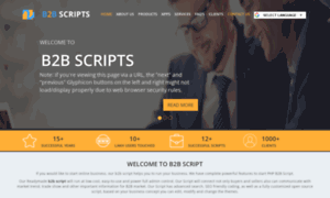Readymadeb2bscript.com thumbnail