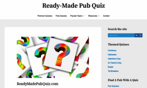 Readymadepubquiz.com thumbnail