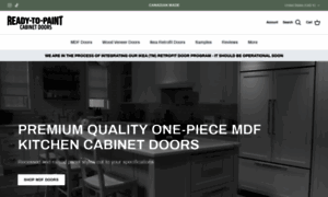 Readytopaintcabinetdoors.com thumbnail