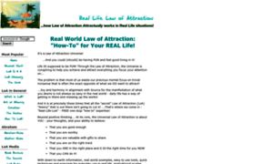 Real-life-law-of-attraction.com thumbnail