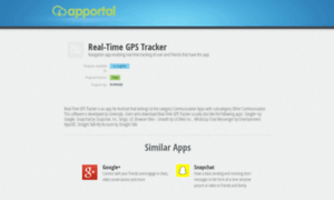 Real-time-gps-tracker.apportal.co thumbnail