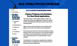 Real-world-physics-problems.com thumbnail