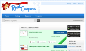 Realcoupons.in thumbnail
