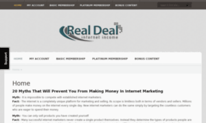 Realdealinternetincome.com thumbnail