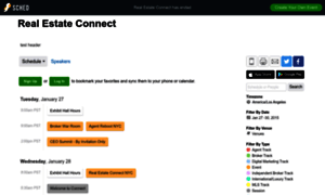 Realestateconnect2015.sched.org thumbnail