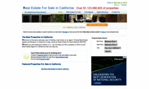 Realestateforsaleincalifornia.com thumbnail