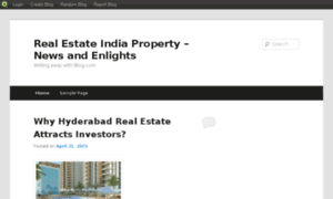 Realestateindiaproperty.blog.com thumbnail