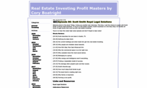 Realestateinvestingprofits.libsyn.com thumbnail