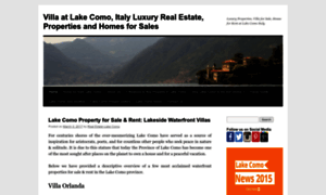 Realestatelakecomo.wordpress.com thumbnail