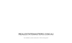 Realestatemasters.com.au thumbnail