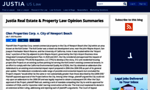 Realestatepropertylawopinions.justia.com thumbnail