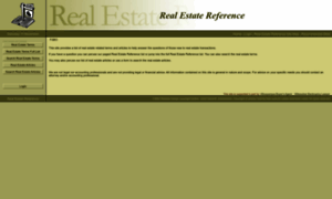 Realestatereference.com thumbnail