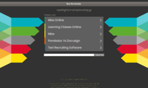Realfightchampionship.jp thumbnail