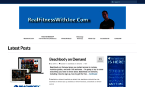 Realfitnesswithjoe.com thumbnail